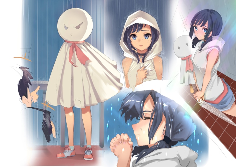 Anime, 2K, Weathering With You, Hina Amano