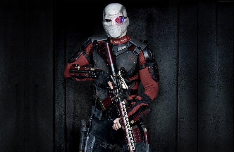 Suicide Squad, mask, 2K, Will Smith, Deadshot