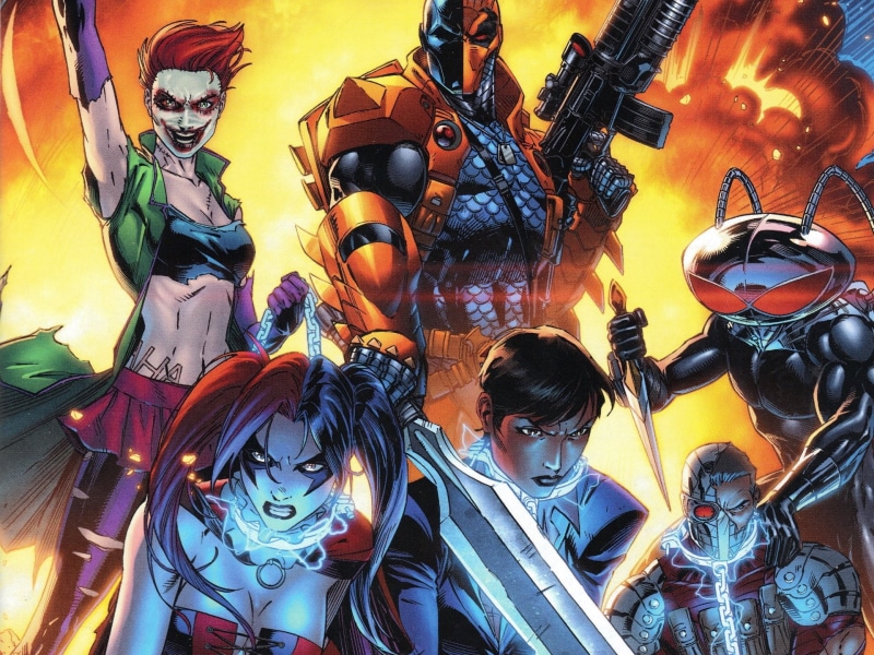 Suicide Squad, Comics, Harley Quinn, Deadshot, Black Manta, DC Comics, Deathstroke, 1080P