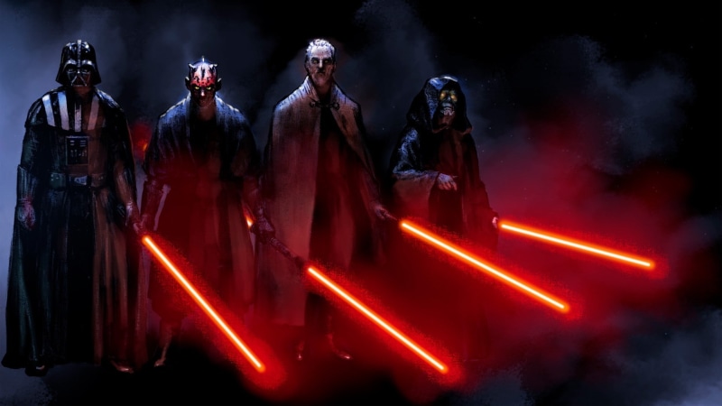 star, 1920x1080, Sith, Tyranus, Darth, Maul  Darth Sidious, Dooku, 1080P, Vader, wars, Count, art, digital