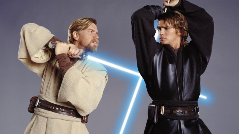 Star Wars, Ewan McGregor, Anakin Skywalker, Hayden Christensen, Obi-Wan Kenobi, Star Wars Episode III: Revenge of the Sith, 1080P