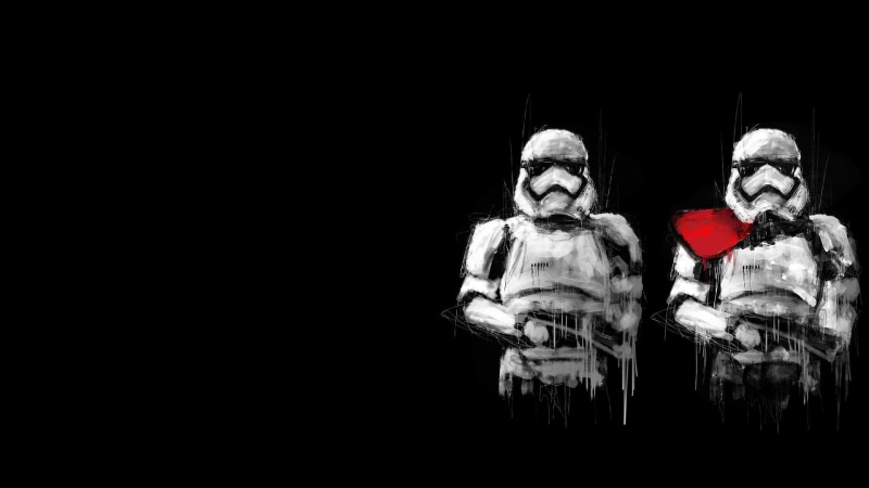 1080P, storm, copy space, creativity, sketches, Star Wars, troopers, history, stormtrooper, outdoors, painting, the past, religion, black background, sculpture