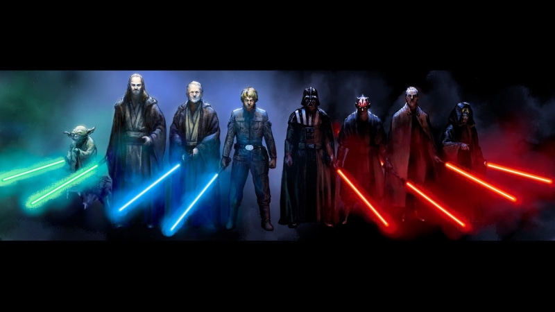 Obi Wan Kenobi, Star Wars, darth vader, Yoda, 1080P, Luke Skywalker, Darth Maul