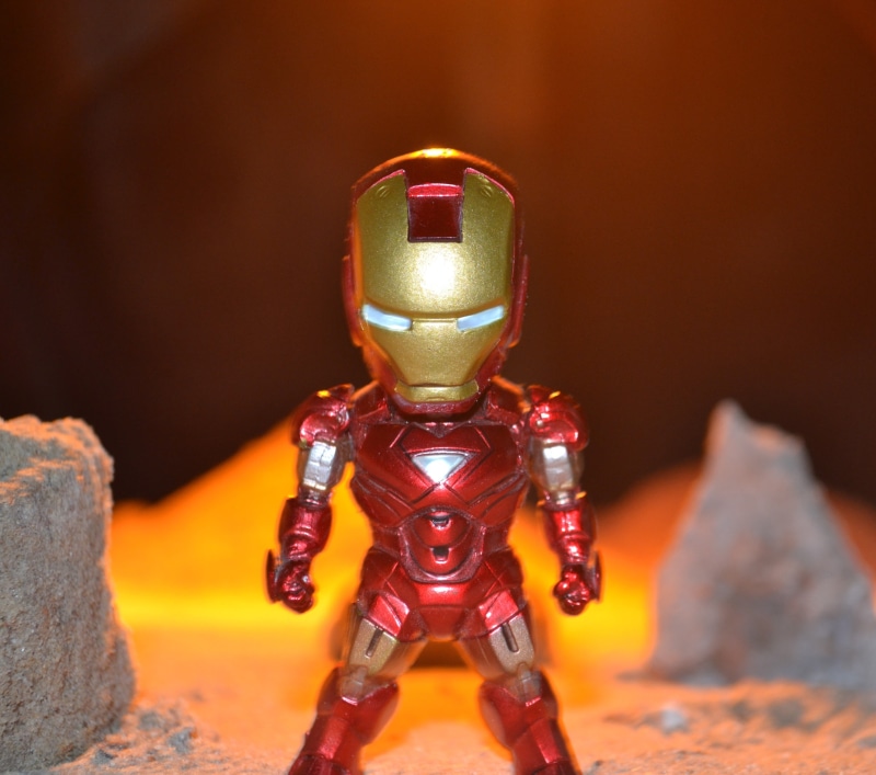 characters, george Lucas, iron man, movie, warrior, retro styled, rock - object, super, bobblehead, alien - Movie, representation, macro, focus on foreground