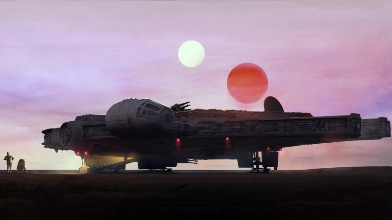 Joseph Diaz, Star wars, Millenium falcon, The Moment, 1080P