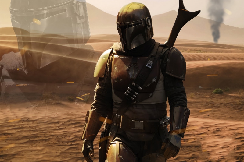The Mandalorian, TV Show, Star Wars, 4K, The Mandalorian (Character)