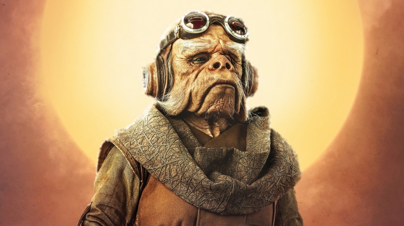 Kuiil (Star Wars), The Mandalorian (TV Show), 2K, Star Wars, TV Show, The Mandalorian