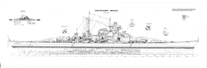 Warships, 1080P, Battleship, German battleship Bismarck