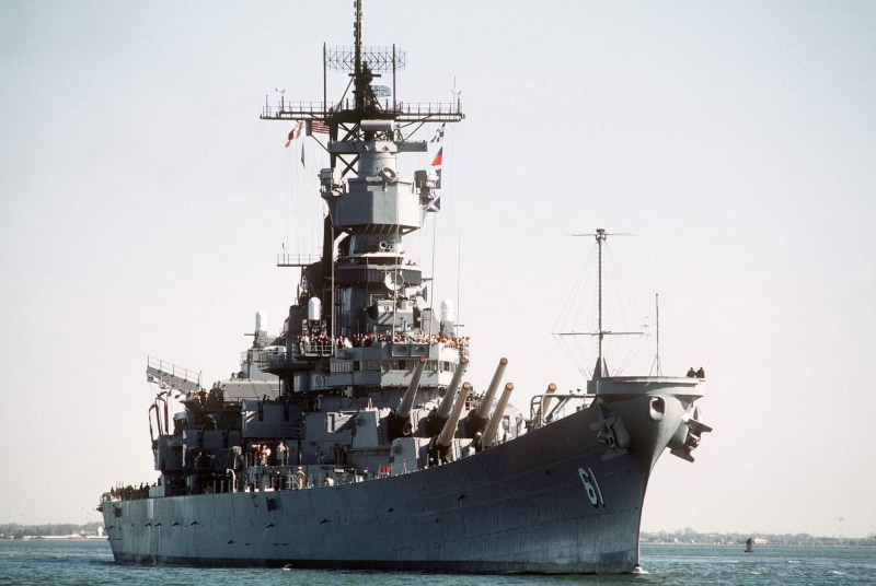 battle, iowa, uss, 1080P, navy, battleship, boats