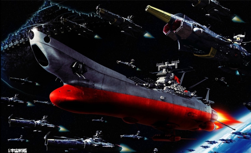 Anime, Warship, Space Battleship Yamato, Sci Fi, 1080P, Futuristic, Battleship, Spaceship
