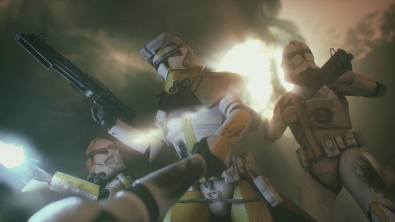 Star Wars, Clone Trooper, Clone Commander, 1080P