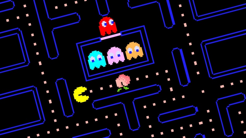 1080P, Pac-Man, retro games, Peach