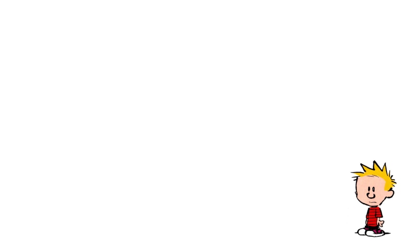 minimal, hobbes, and, 1080P, white, cartoon/comic, hd, calvin