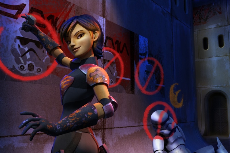 1080P, Star Wars Rebels, Sabine Wren, Star Wars