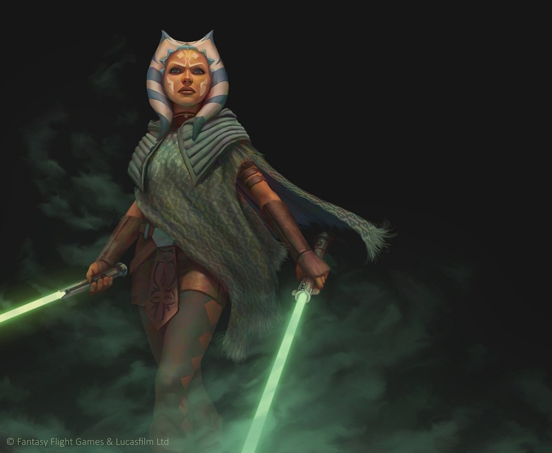 full length, 1080P, statue, sculpture, creativity, the past, Pantyhose, Skirt, Green Lightsaber, Lightsaber, craft, Ahsoka Tano, male likeness, Weapon