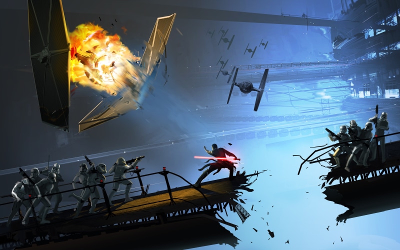 games, 2K, star, star wars, star wars the force unleashed, unleashed, wars, force, stormtrooper