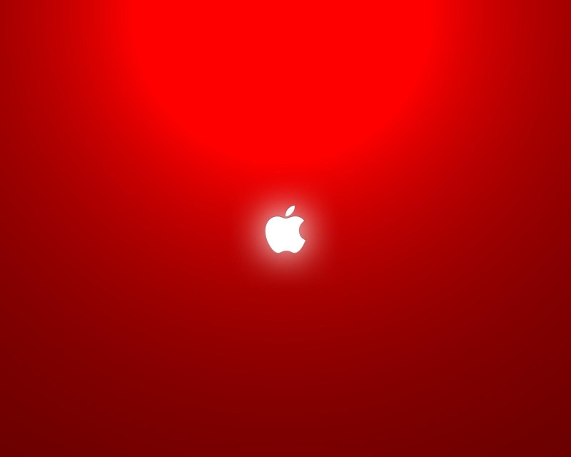 720P, ios, technology, design, red color, red, logo, background, phone, art design, simple background, art, simple, apple, color