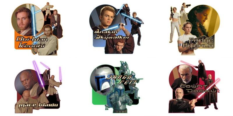 Anakin Skywalker, Jango Fett, Star Wars, Mace Windu, Star Wars Episode II: Attack Of The Clones, Padmé Amidala, 4K, Count Dooku, Obi-Wan Kenobi