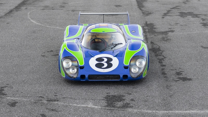 sports car, sport, porsche, le mans, 12 cylinders, 917, city, land vehicle, auto racing, mode of transportation, high angle view, race, racing, transportation