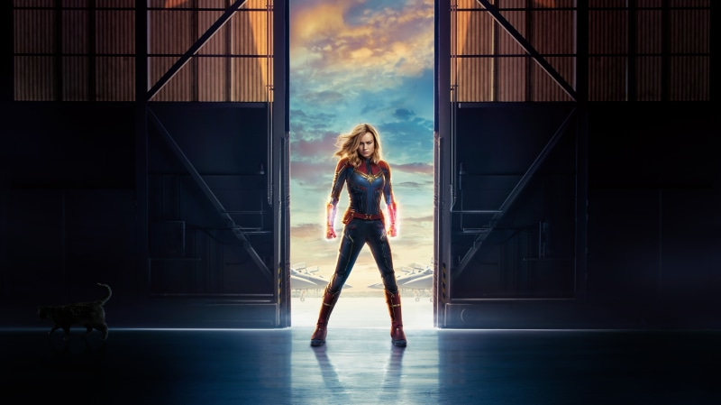 Carol Danvers, Movie, Superhero, Marvel Comics, 8K, Brie Larson, Captain Marvel
