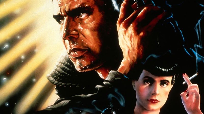 human face, 1080P, movie poster, close-up, headshot, mid adult men, looking at camera, mid adult, human body part, people, men, adult, man, Blade Runner