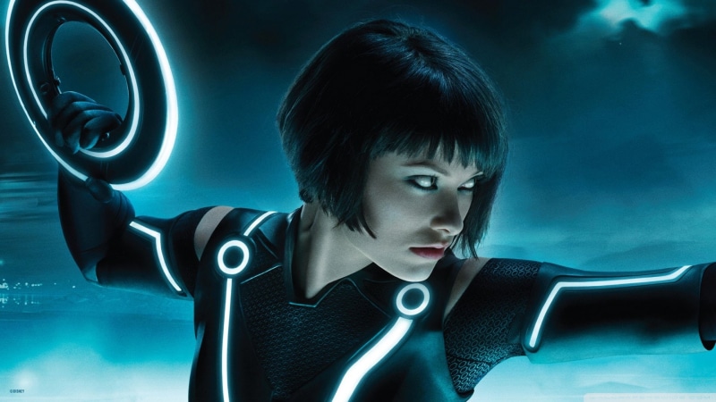 tron, legacy, 1080P, quorra, olivia, wilde