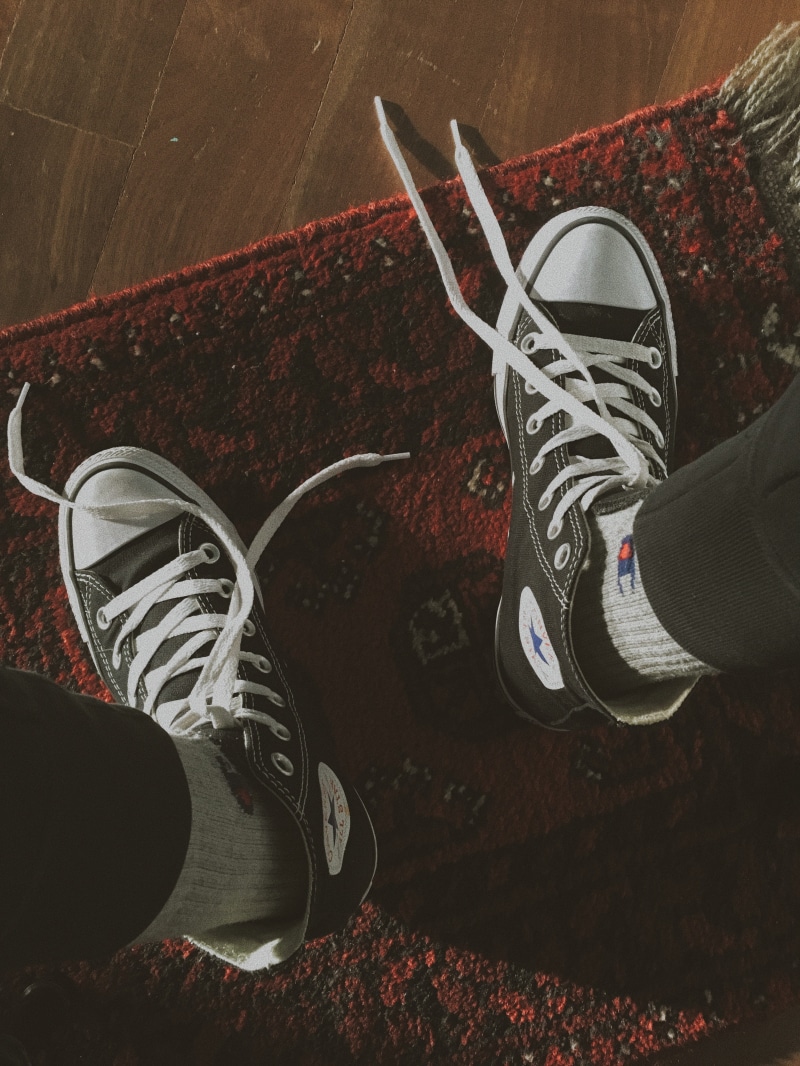 champion, finger, sneakers, human body part, human leg, human hand, fashion aesthetics, men, high angle view, shoe, 4K, fashion, human foot, canvas shoe