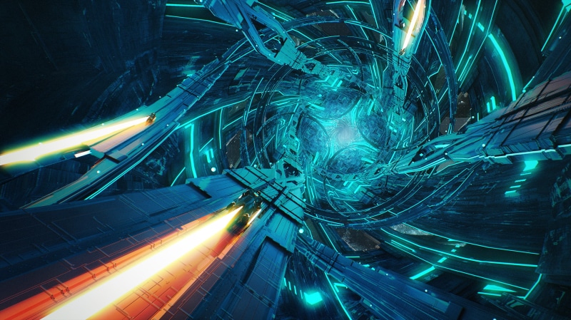 TRON Universe, HD, 1080P, Light Cycles, Concept art
