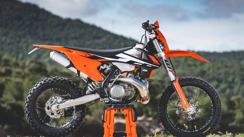 dirt, motocross, bike, turing bike 2017, KTM 300 EXC, 5K, orange
