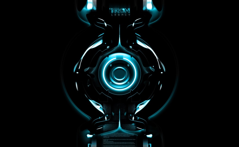 glowing, black background, design, technology, transparent, Movies, tron dark lapis, indoors, poster, cut out, light bulb, single object, equipment, Tron