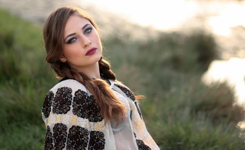 contemplation, white, outdoors, people, body part, beautiful woman, beauty, young Adult, long hair, 2K, fashion, dress, teenager, young women, summer