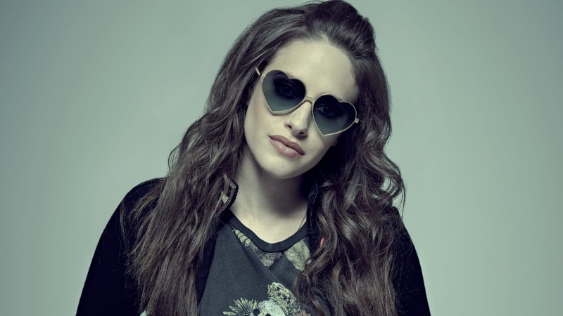 Mr. Robot, 2K, profile, Carly Chaikin, sunglasses