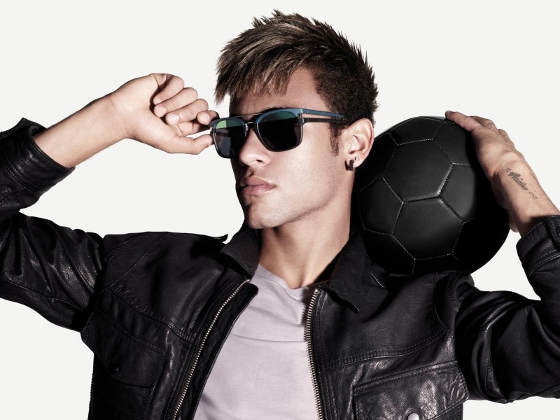 police, photo shoot, black, sunglasses, 720P, neymar