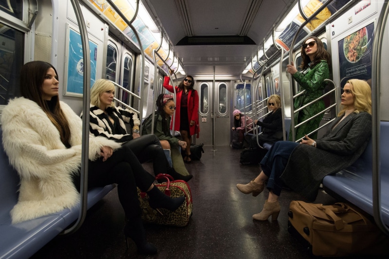 Oceans 8, Sandra Bullock, Sarah Paulson, Anne Hathaway, Cate Blanchett, Mindy Kaling, 2K, Helena Bonham Carter, best movies, Rihanna