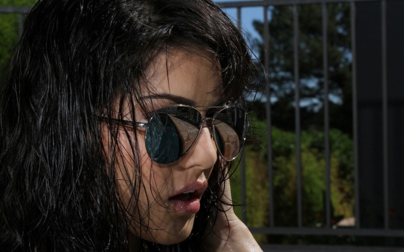 hair, mouth open, brunette, headshot, focus on foreground, leisure activity, black hair, front view, human face, 1080P, human body part, teenager, young adult