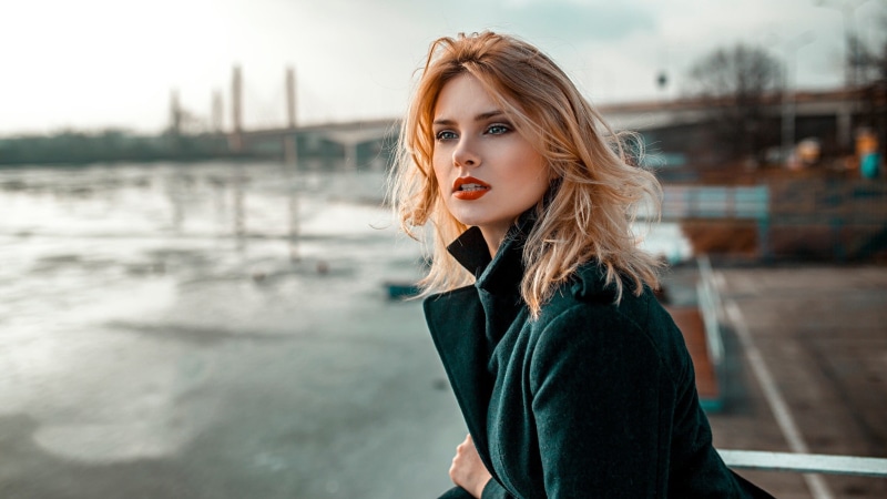 young adult, women, nature, women outdoors, Carla Sonre, contemplation, depth of field, beauty, young women, hair, long hair, portrait, beautiful woman