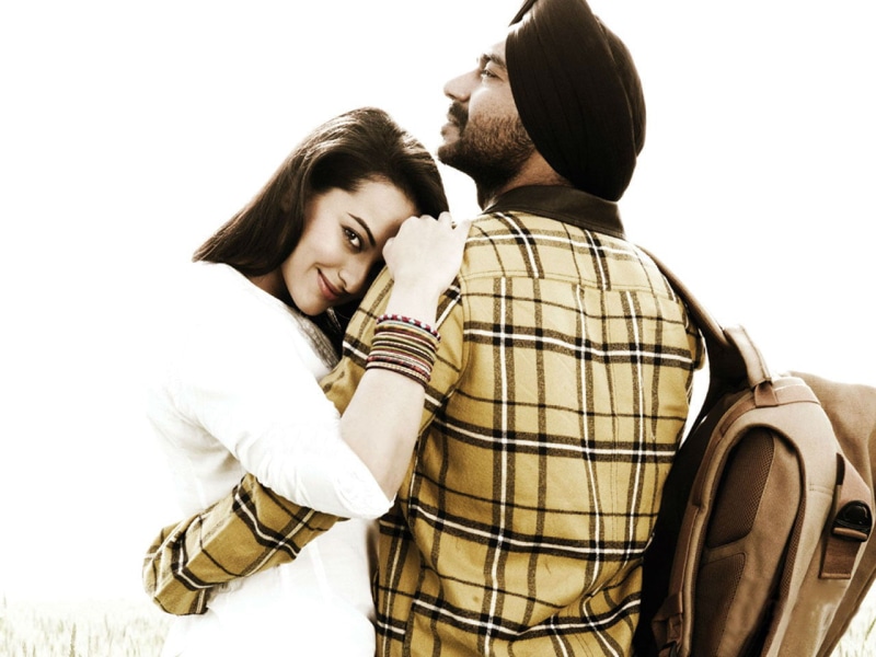 bonding, young women, adult, lifestyles, ajay, emotion, Movies, casual clothing, bollywood, brown, devgan, movie, young couple, o, two people, white background
