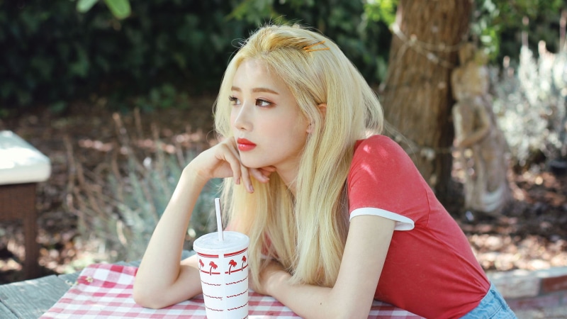 Kim Lip, blonde, K-pop, LOONA, 1080P