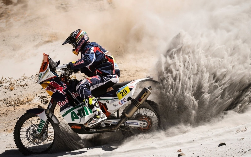 mode of transportation, biker, competition, sport, motorsport, 1080P, transportation, sports helmet, motion, outdoors, sport , dust, skill, protective sportswear