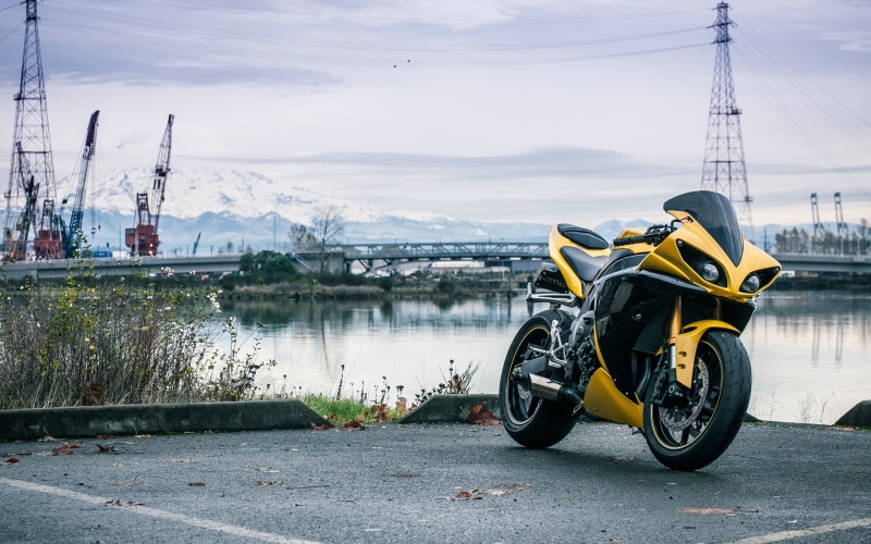 r, Riverside, Yamaha, Color, yzf, Motorcycle, 2K, Yellow