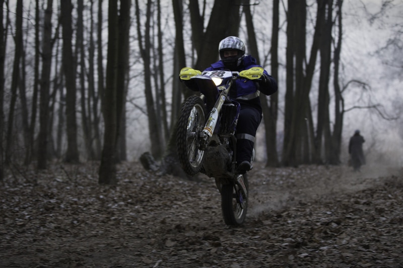 yellow, day, tree, motocross, black, men, biker, Yamaha, dirt, motion, extreme sports, nature, mode of transportation, land, leisure activity, transportation