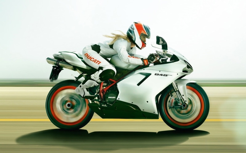 blurred motion, black, sports, no people, sport, close-up, ducati, bike, headwear, wheel, blonde, speed, mode of transportation, 1080P, motion, indoors