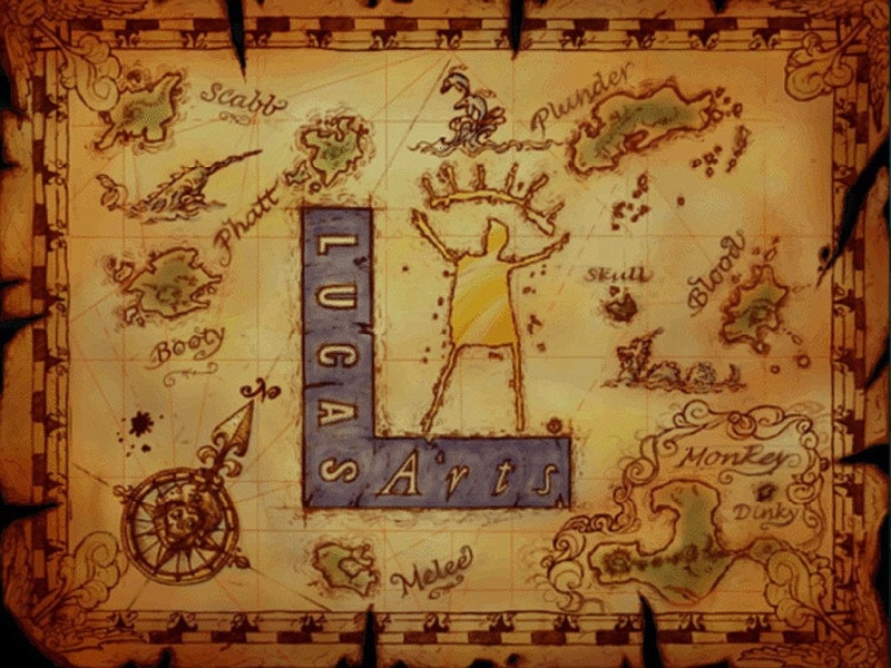 Map, Video Game, Tales Of Monkey Island, 480P