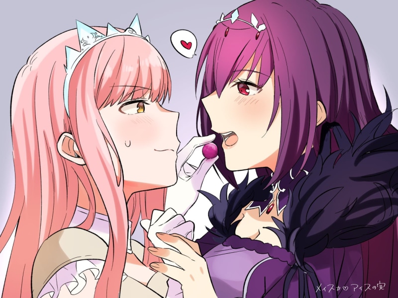Medb ( fate/grand order ), Fate/Grand Order, yuri, anime, anime girls, Scathach ( Fate/Grand Order ), 720P