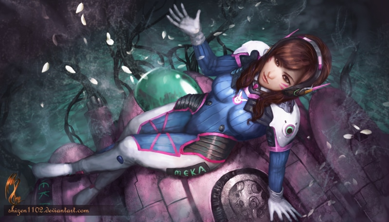 Overwatch, full length, child, hairstyle, one person, innocence, leisure activity, female, lifestyles, childhood, casual clothing, haired, girls, females