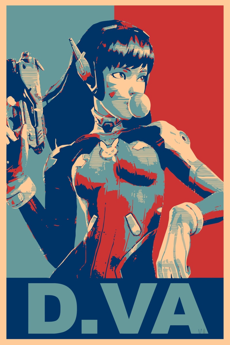 the past, creativity, auto post production filter, representation, male likeness, D.Va (Overwatch), va, Gamer, history, art and craft, nature, Overwatch