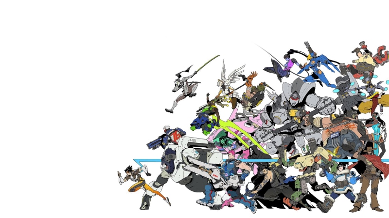 Lúcio (Overwatch), Symmetra (Overwatch), McCree (Overwatch), Bastion (Overwatch), Hanzo (Overwatch), Tracer (Overwatch), Widowmaker (Overwatch), Winston (Overwatch)