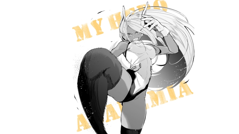 4K, bunny costume, leotard, bunny ears, bunny girl, bunny tail, Usagiyama Rumi, superheroines, Boku no Hero Academia, white hair, Boku no hero