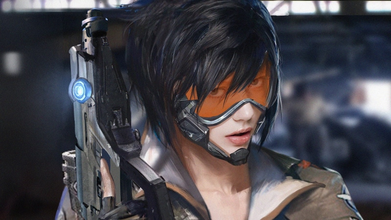 technology, one person, artwork, fashion, portrait, 1080P, women, close-up, clothing, digital art, glasses, lifestyles, black hair, beauty, adult, video games