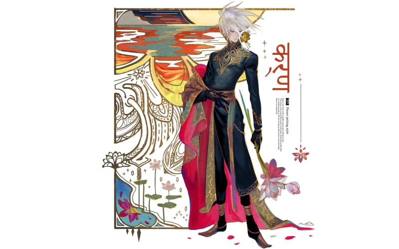 Fate/Grand Order, Fate Series, 1080P, Lancer of Red (Fate/Apocrypha), Karna (Fate/Grand Order), Karna (Fate/Apocrypha)